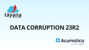 Data Corruption 23R2