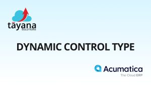 Dynamic Control Type