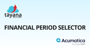 Financial Period Selector