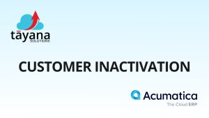 Customer Inactivation