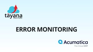 Error Monitoring