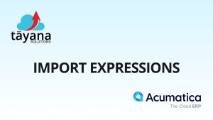 Import Expressions