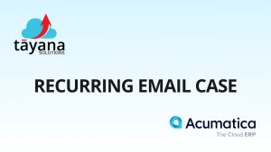 Recurring Email Case