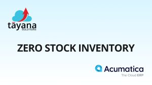 Zero Stock Inventory