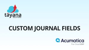 Custom Journal Fields